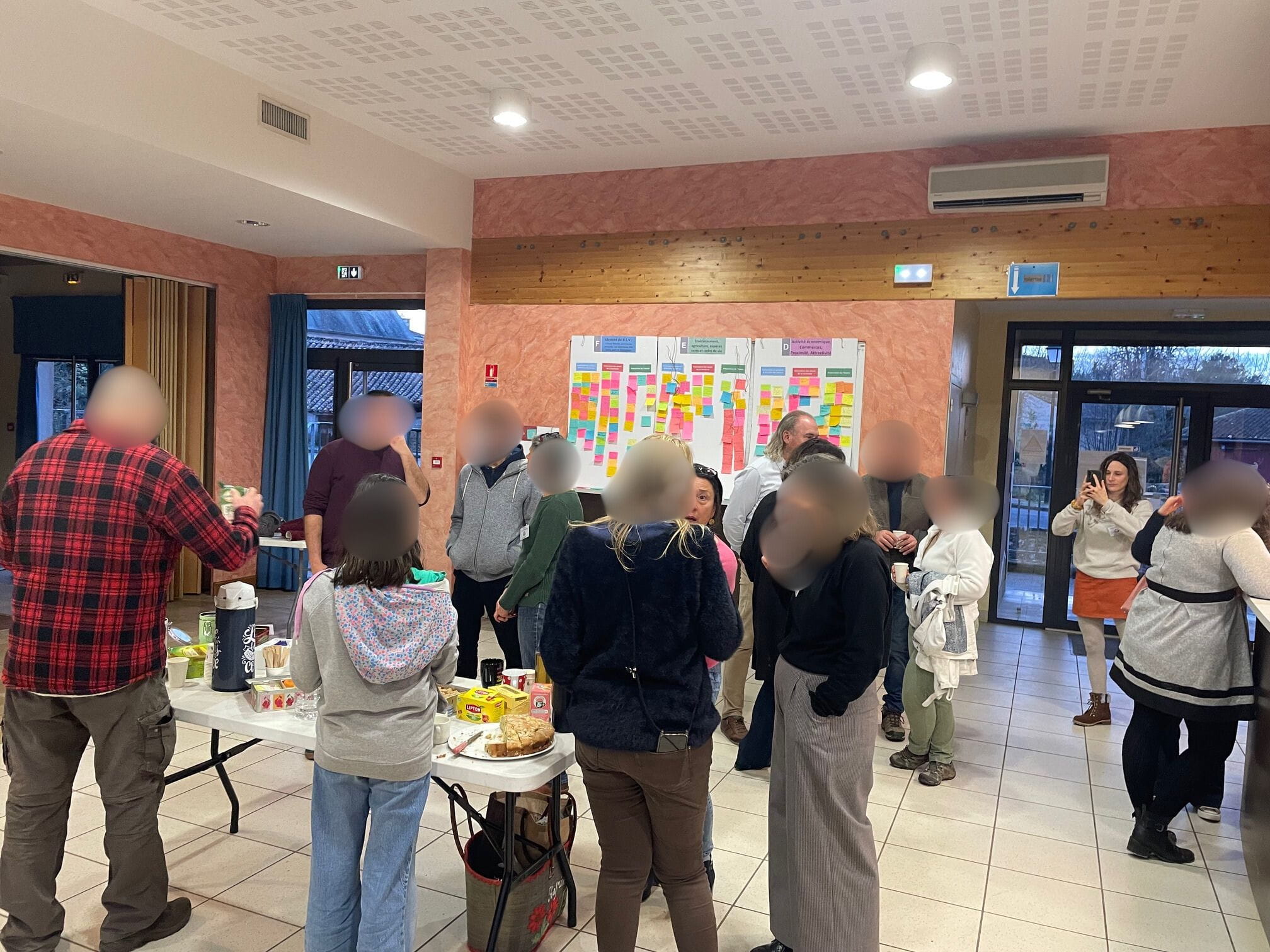 Des échanges constructifs à Lavausseau